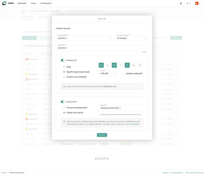 Copia Automation’s DeviceLink™ simplifies backup and change detection for industrial automation devices